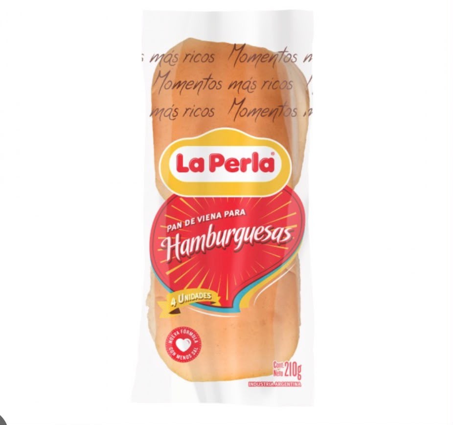 La perla pan de hamburguesa