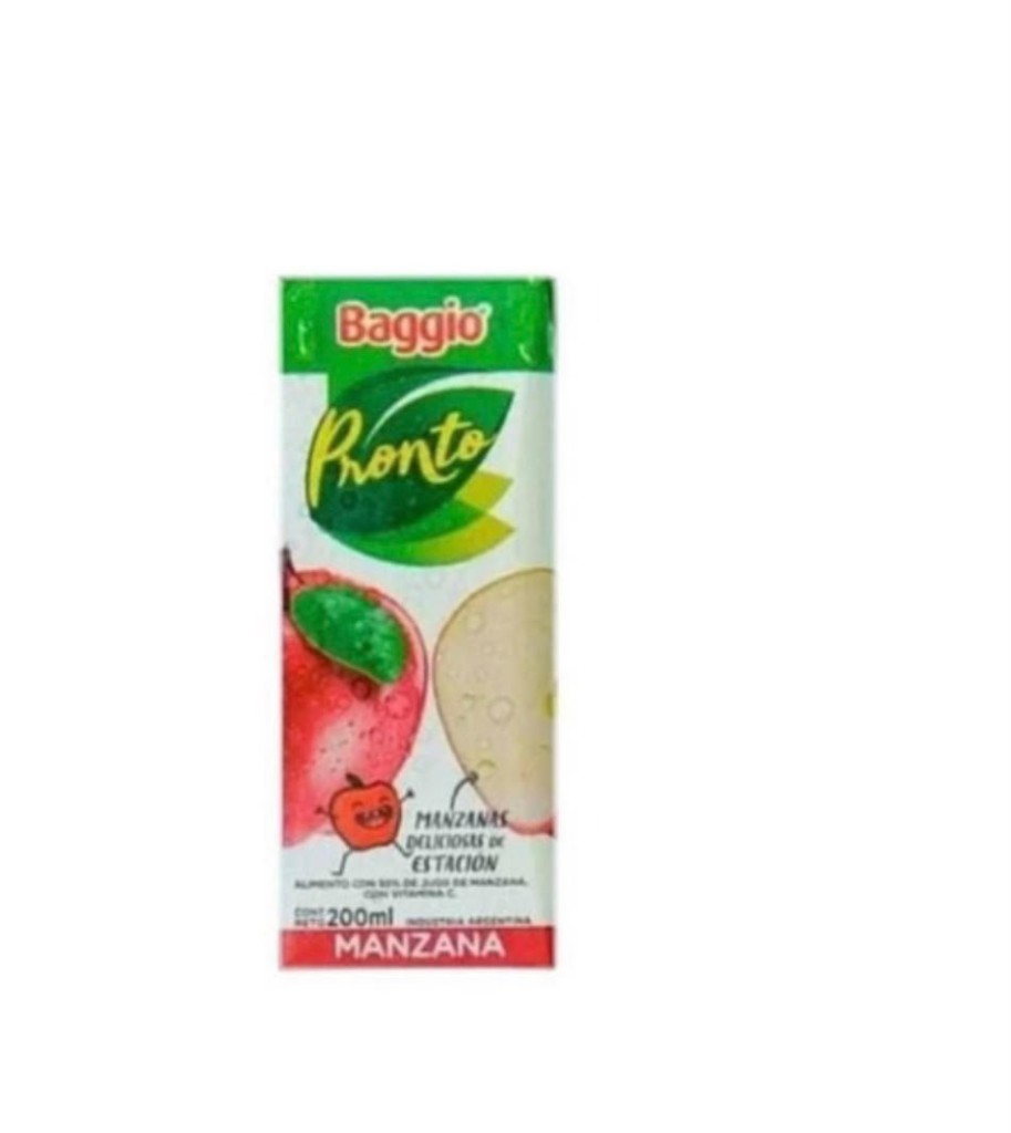 Baggio Pronto Manzana 200ml