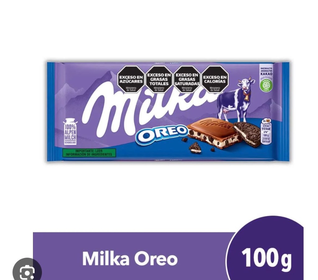 milka oreo  100gr