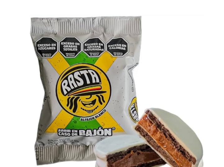 rasta alfajor blanco