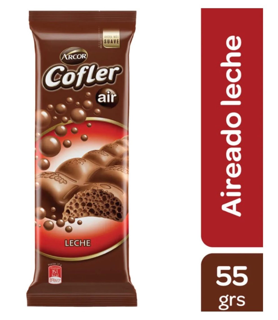 Cofler choc air 55gr negro