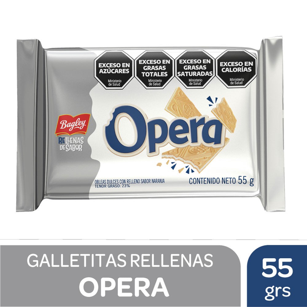 Bagley Opera naranja 55g