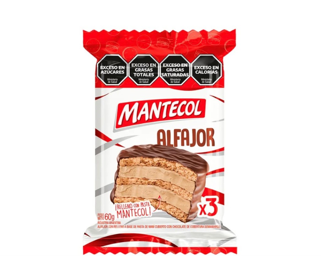 mantecol alfajor triple