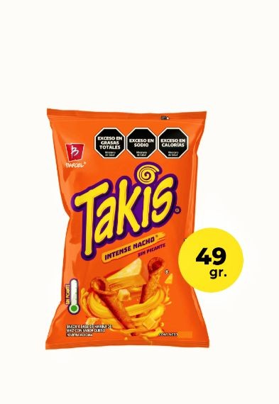 Takis intense nachos 49g