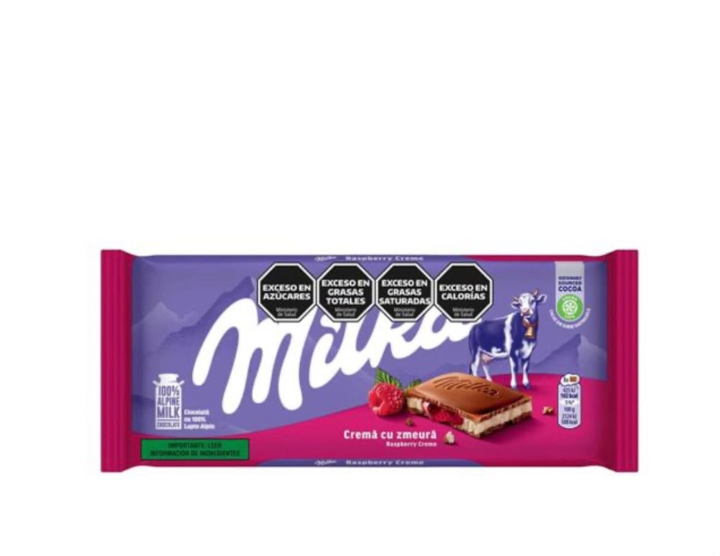 milka raspberry 100gr