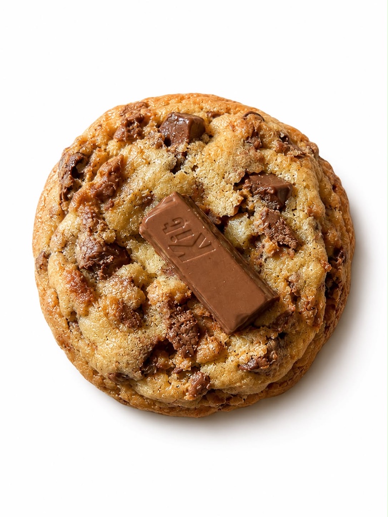 Cookie de kit kat