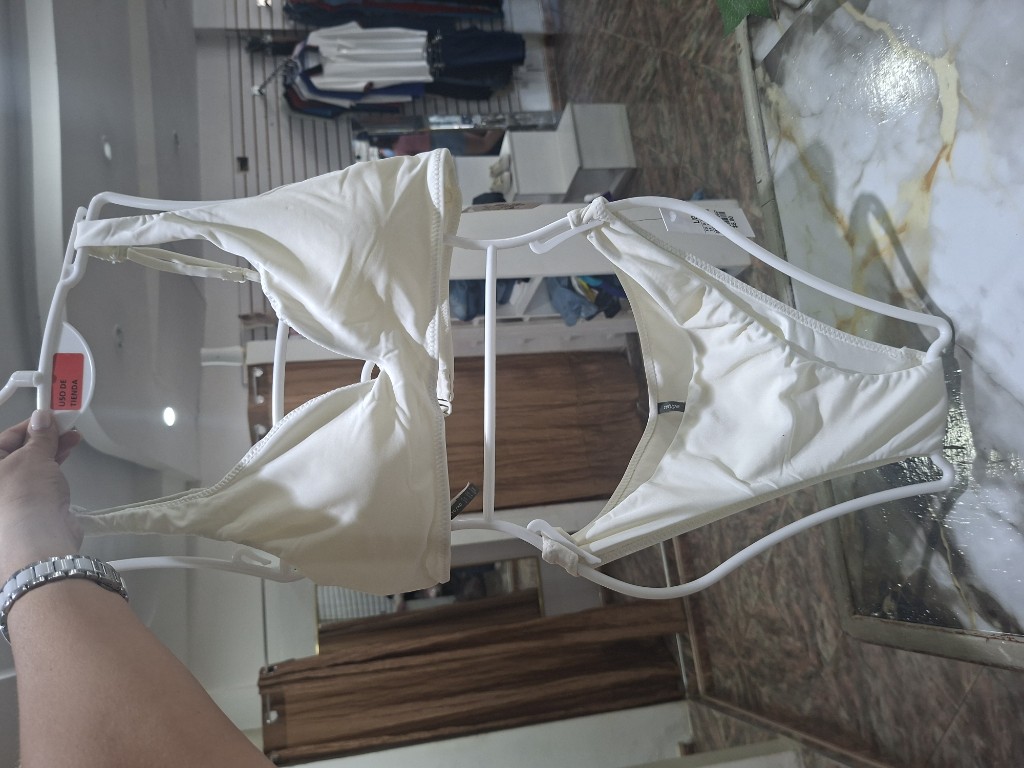 Traje de baño básico blanco refuge xs