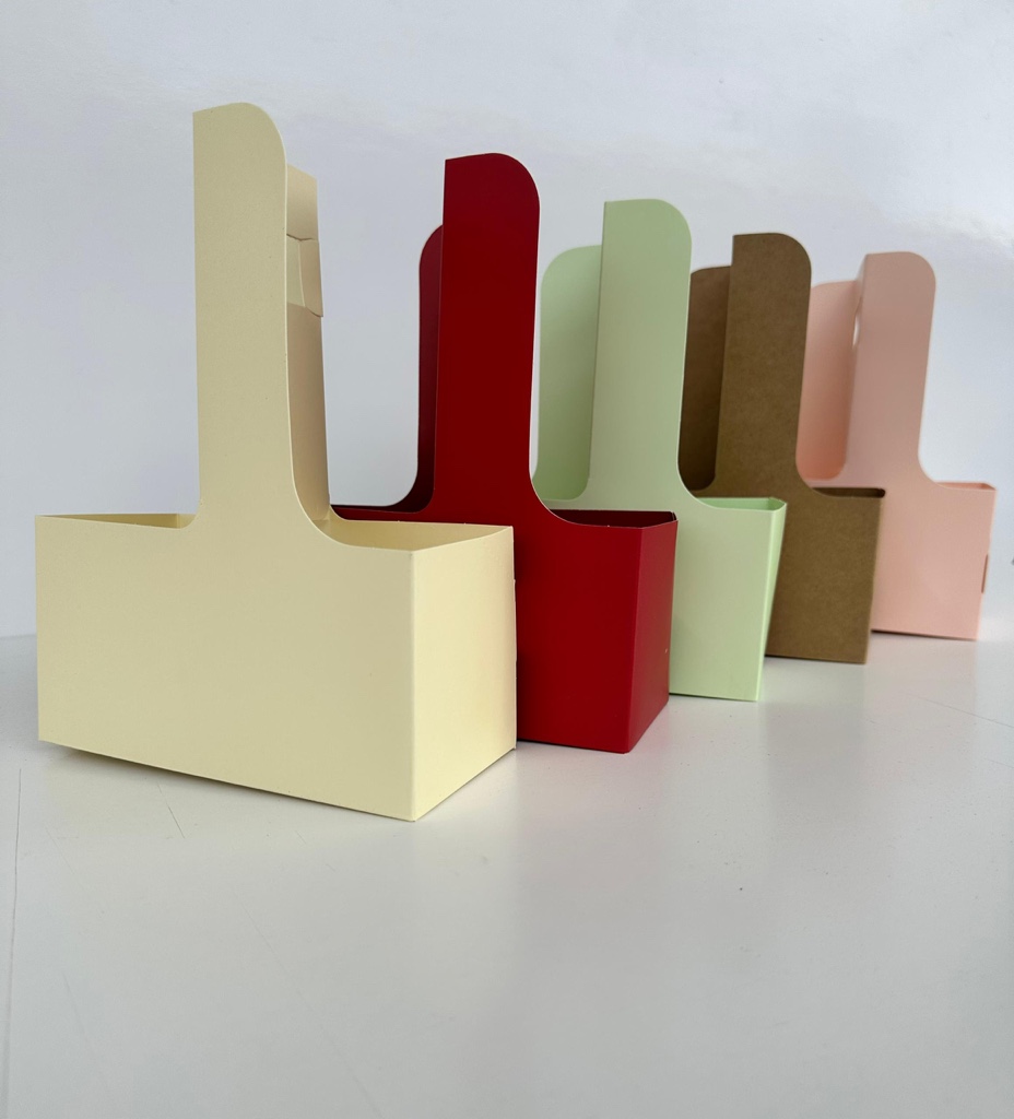 Caja Plegable con Compartimento