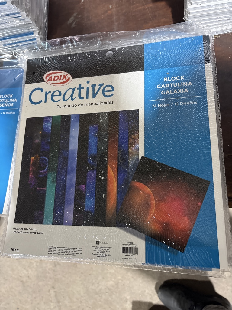 ADIX Creative Block Cartulina Galaxia