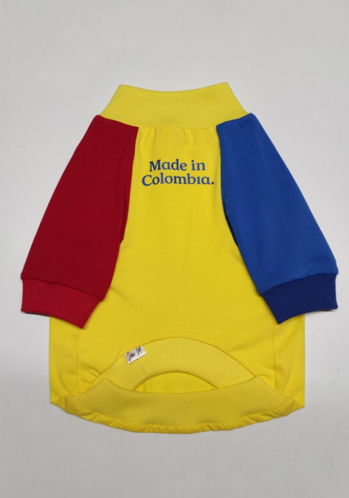 Camiseta 3 tonos m y L Colombia JM