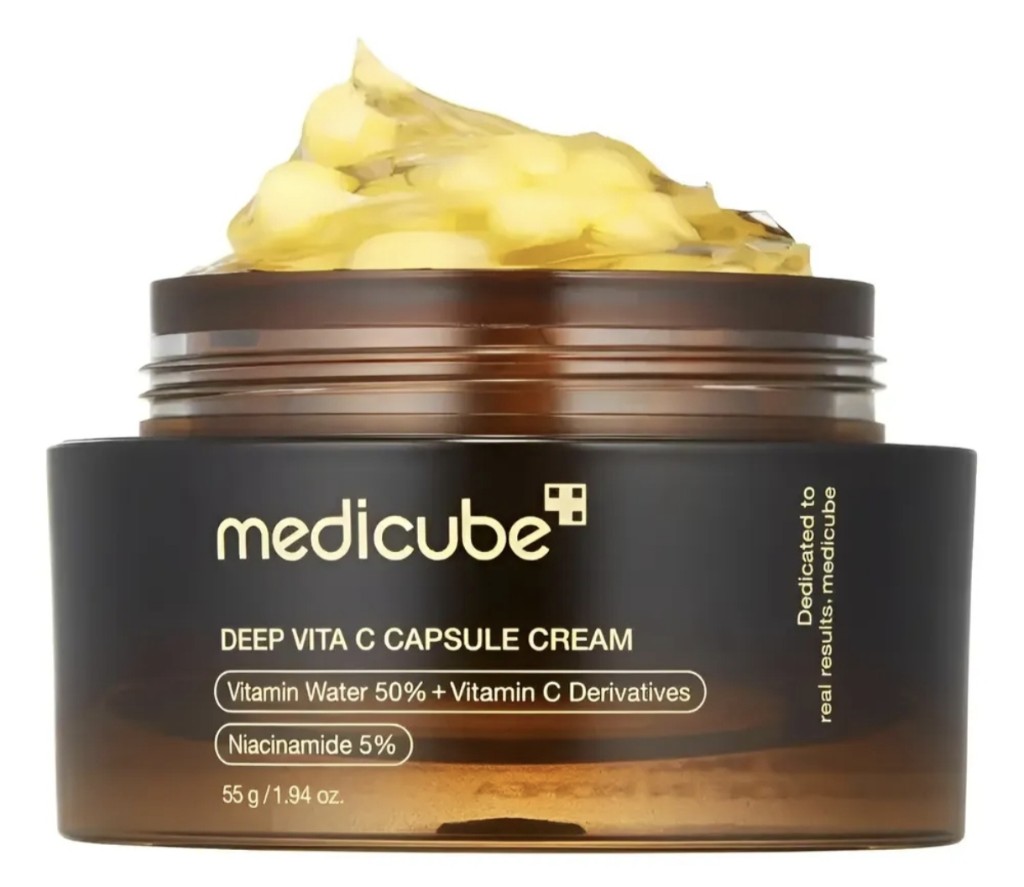 Medicube Deep Vita C Capsule Cream 55g Momento de aplicação Dia/Noite Tipo de pele Todo tipo de pele