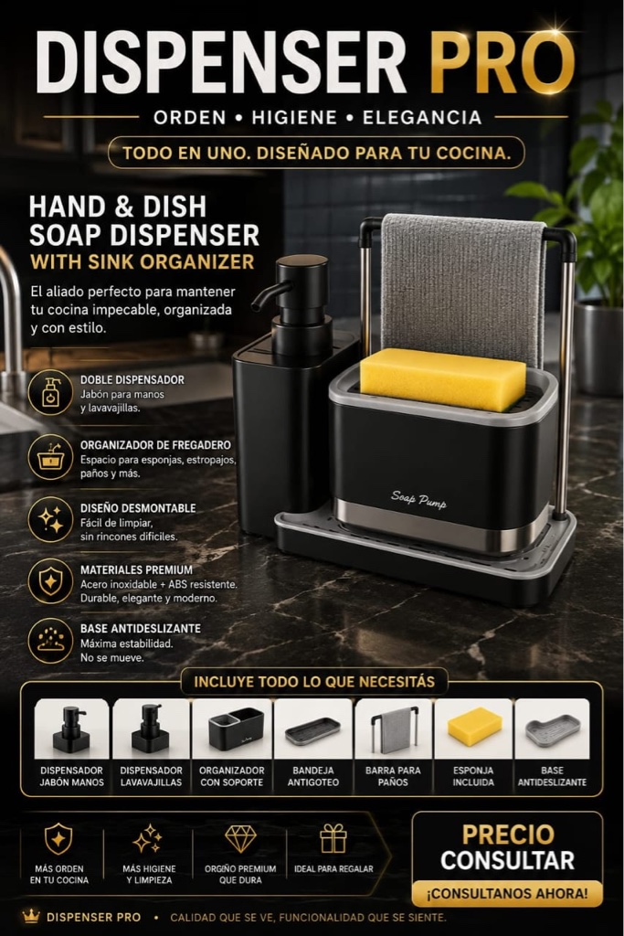 dispenser detergente