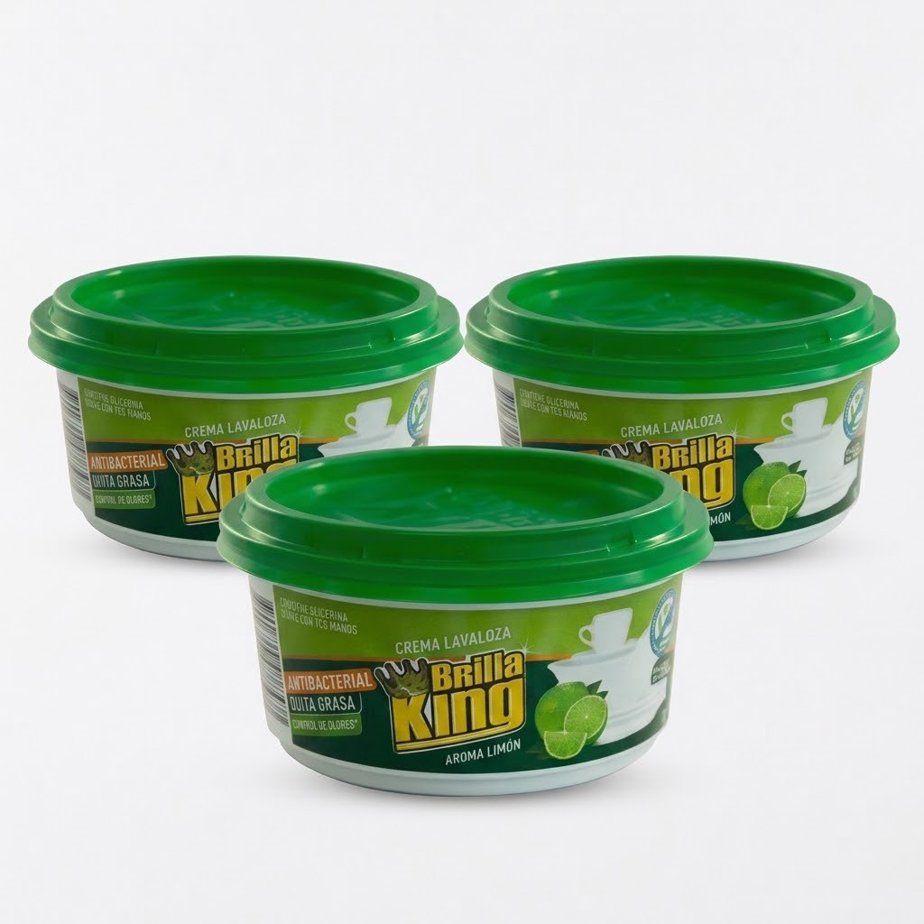 Crema Lavaloza Brilla King 500gr×24und.