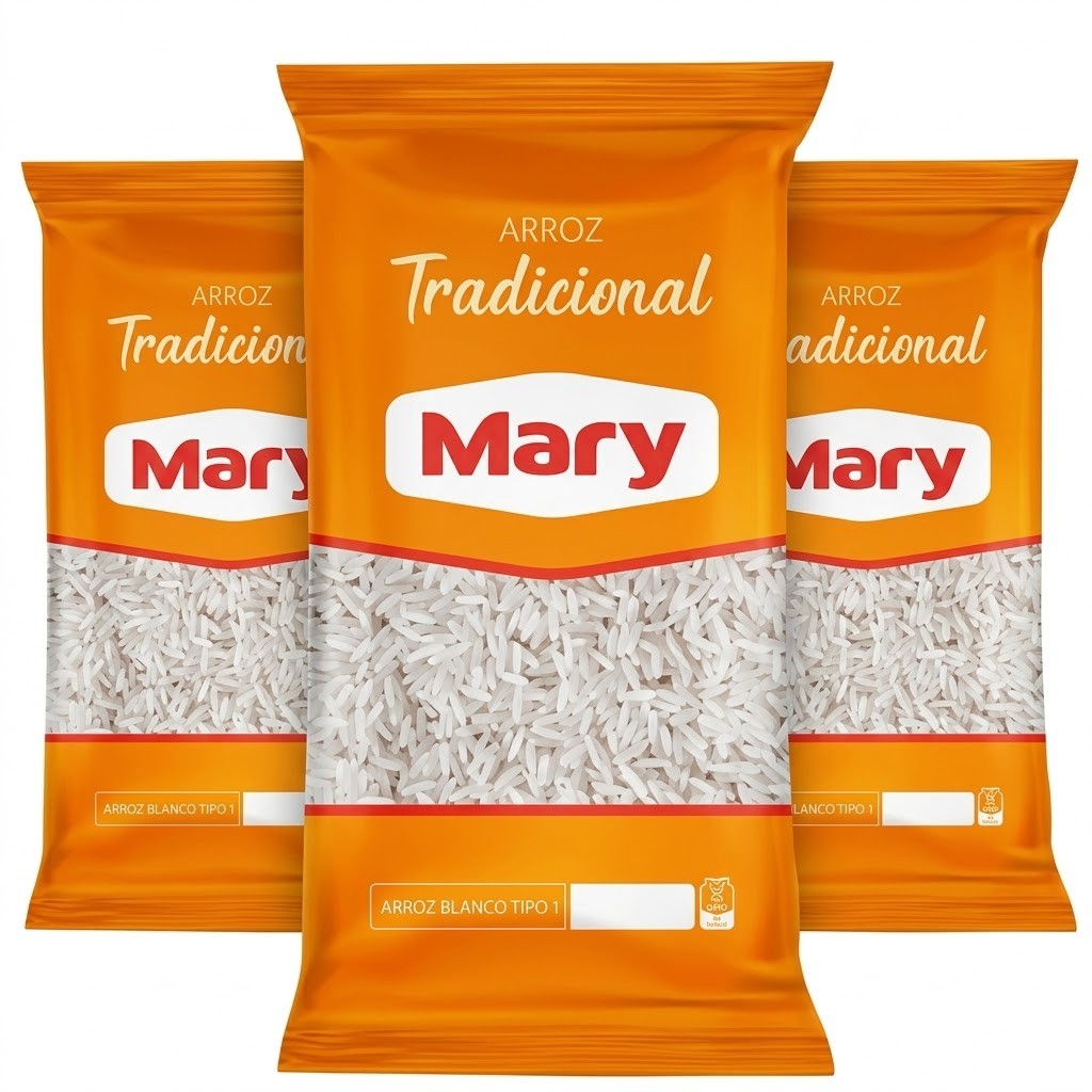 Arroz Mary Tradicional 1kl×24und.