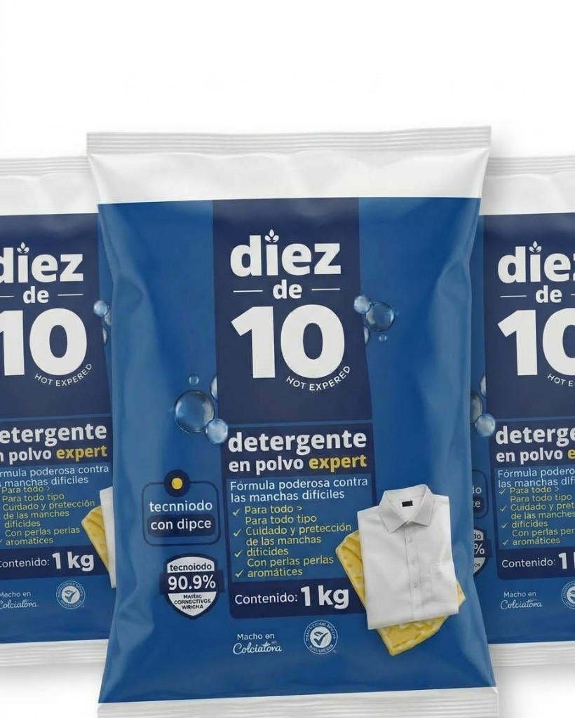 Jabón Diez de 10 1kl×20und.