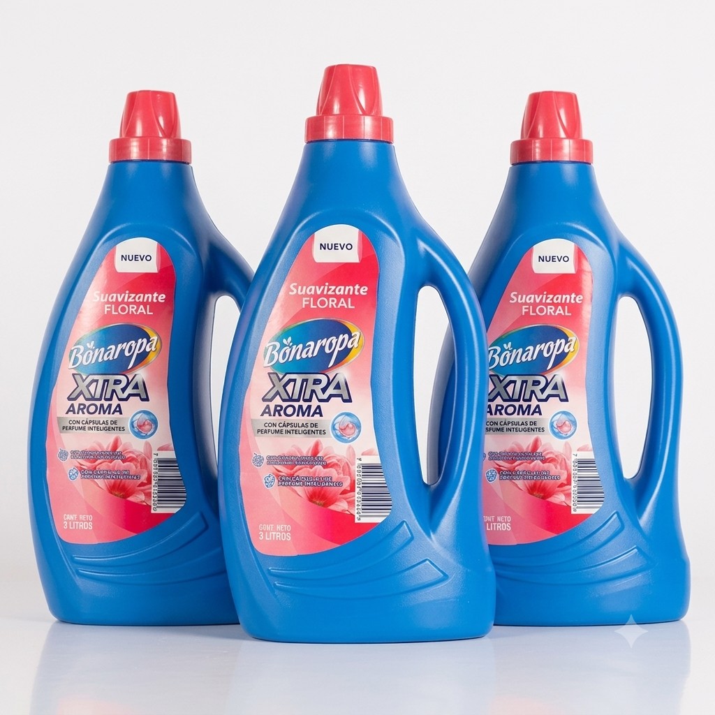 Suavizante Floral Bonaropa 3lt×4und.