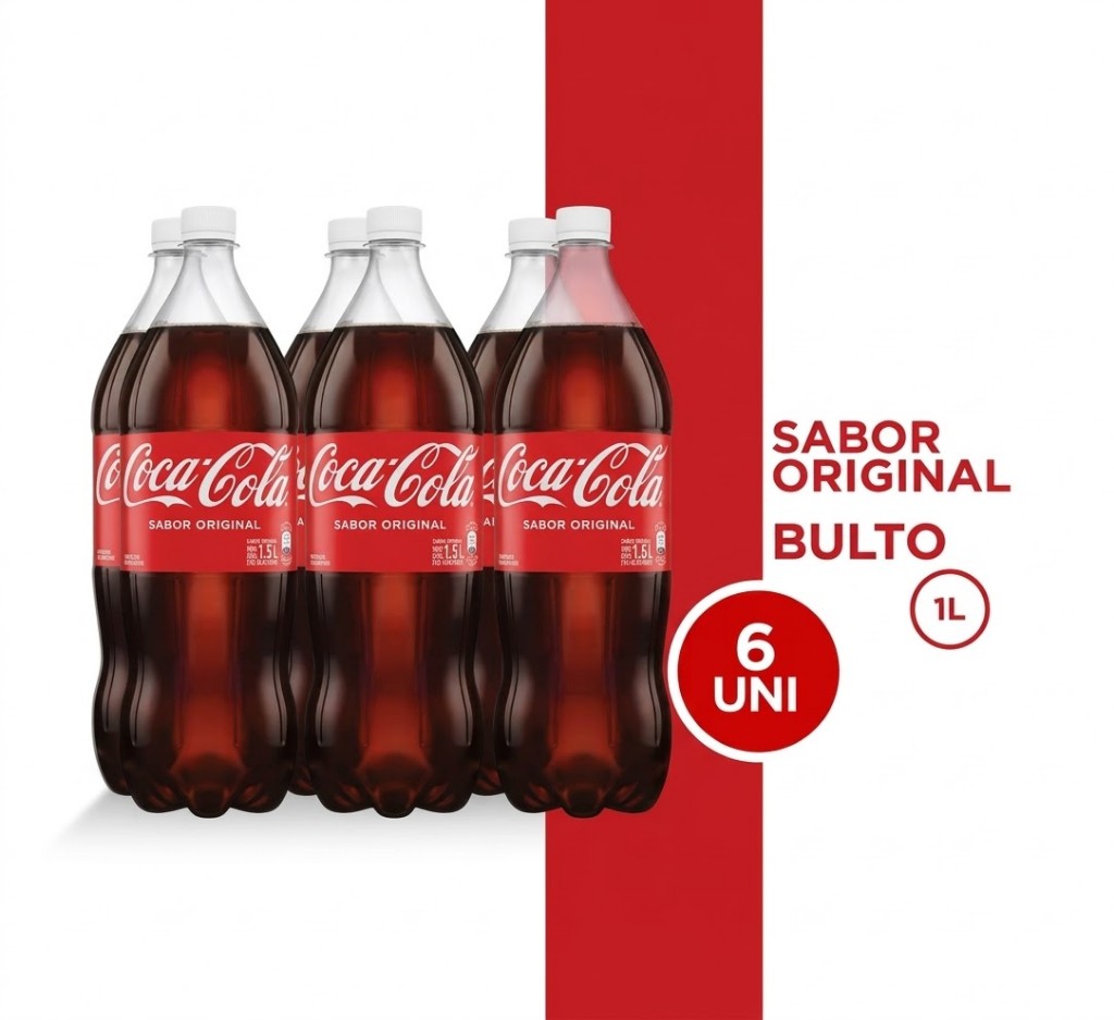 Coca-Cola Original 1ltx6und.