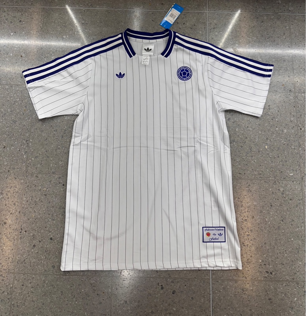 Colombia Icons blanca/azul