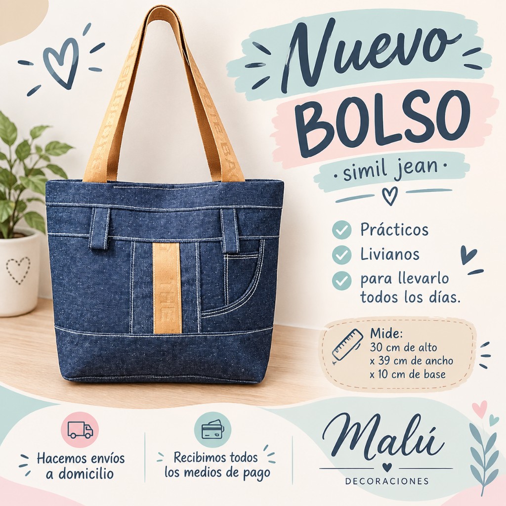Bolso Jeans