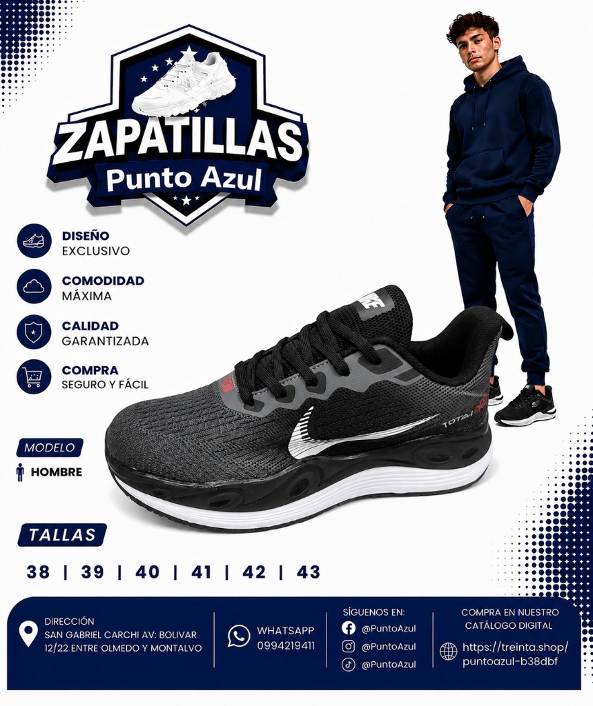 Nike  2 colores  38-43