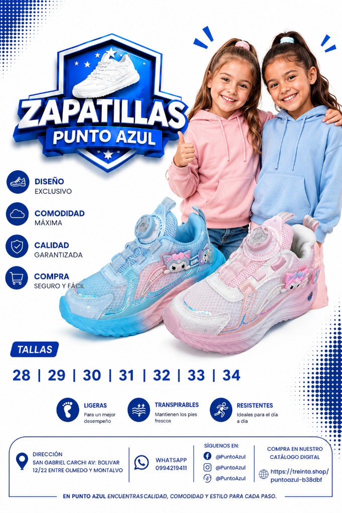 Zapatos de Niñas Fashion 28-34