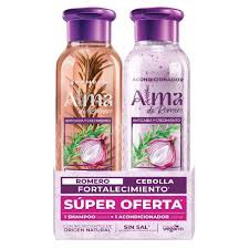 Pack shampoo+acondicionador alma cebolla