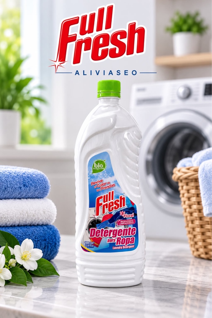 Detergente ropa floral Bio