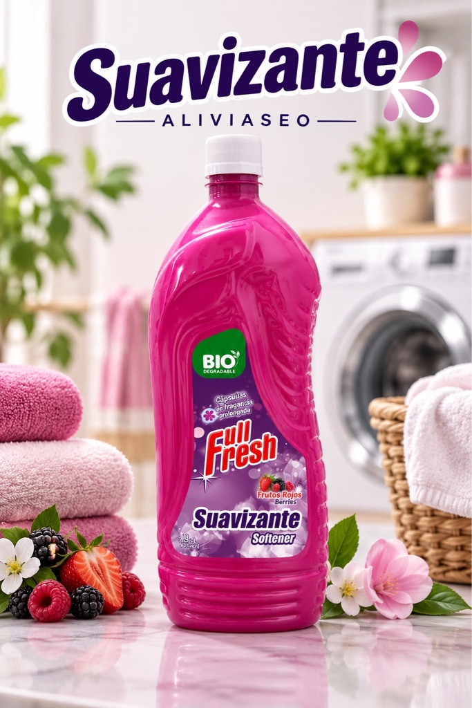 Suavizante frutos rojos