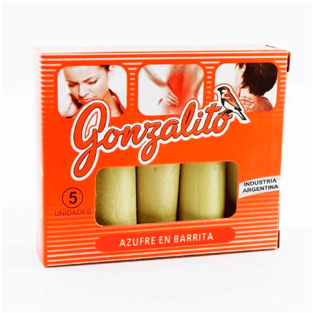 AZUFRE GONZALITO X 5