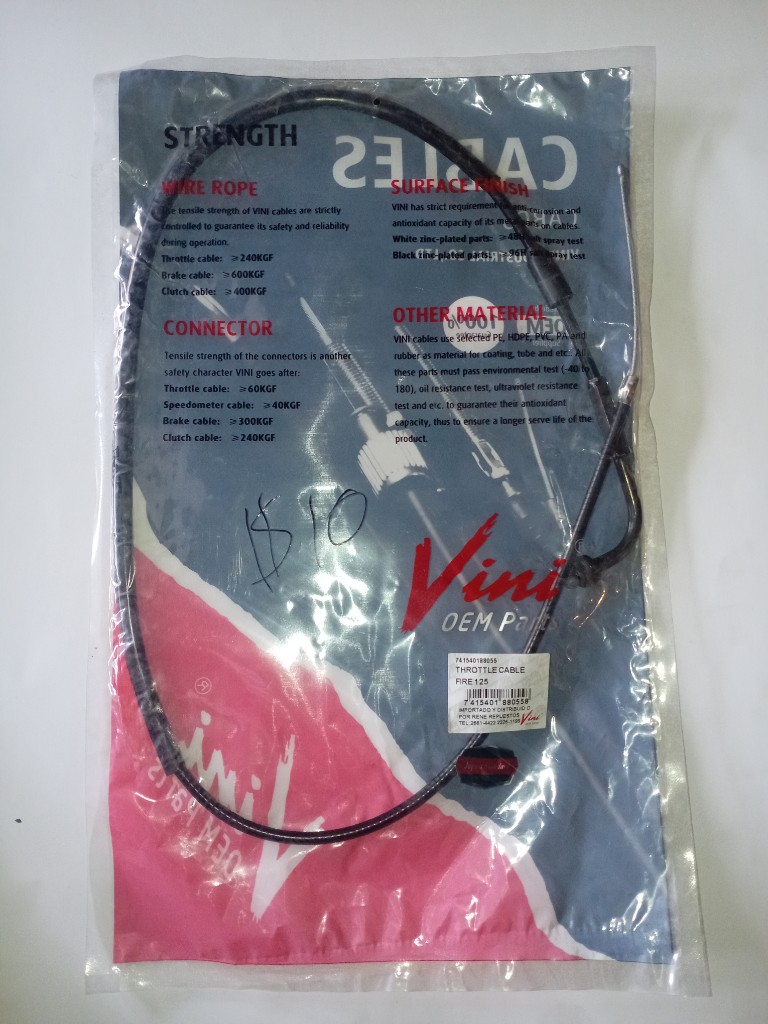 Cable Acelerador Fire 125