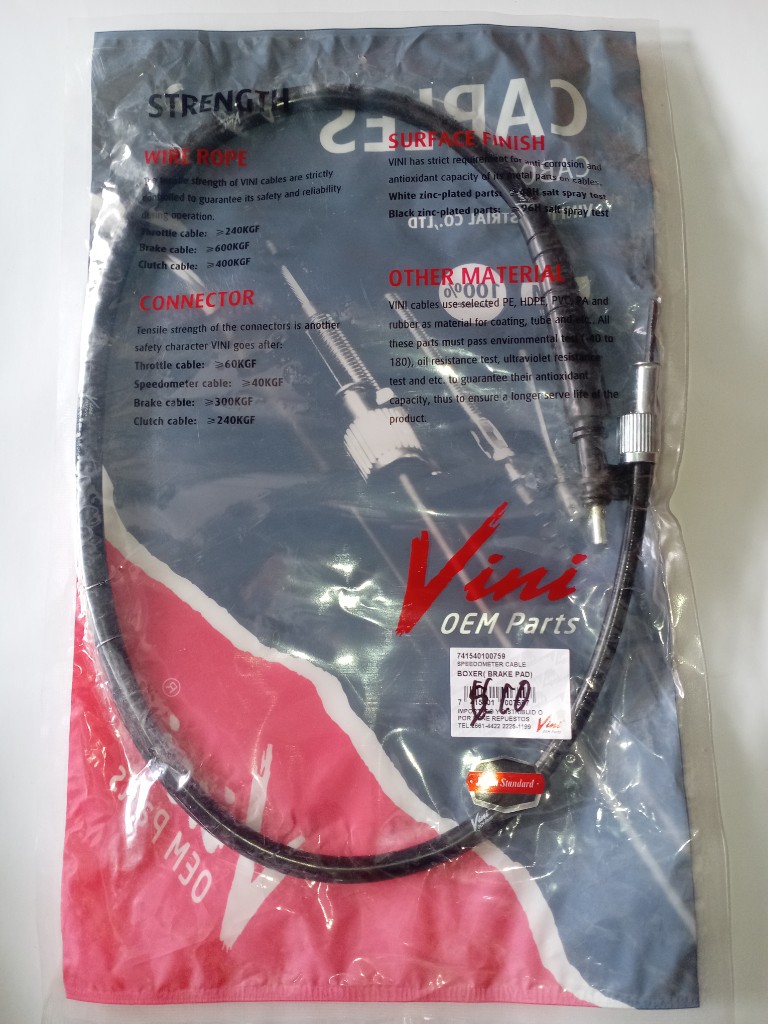 Cable Velocímetro BOXER (BREAK PAD)
