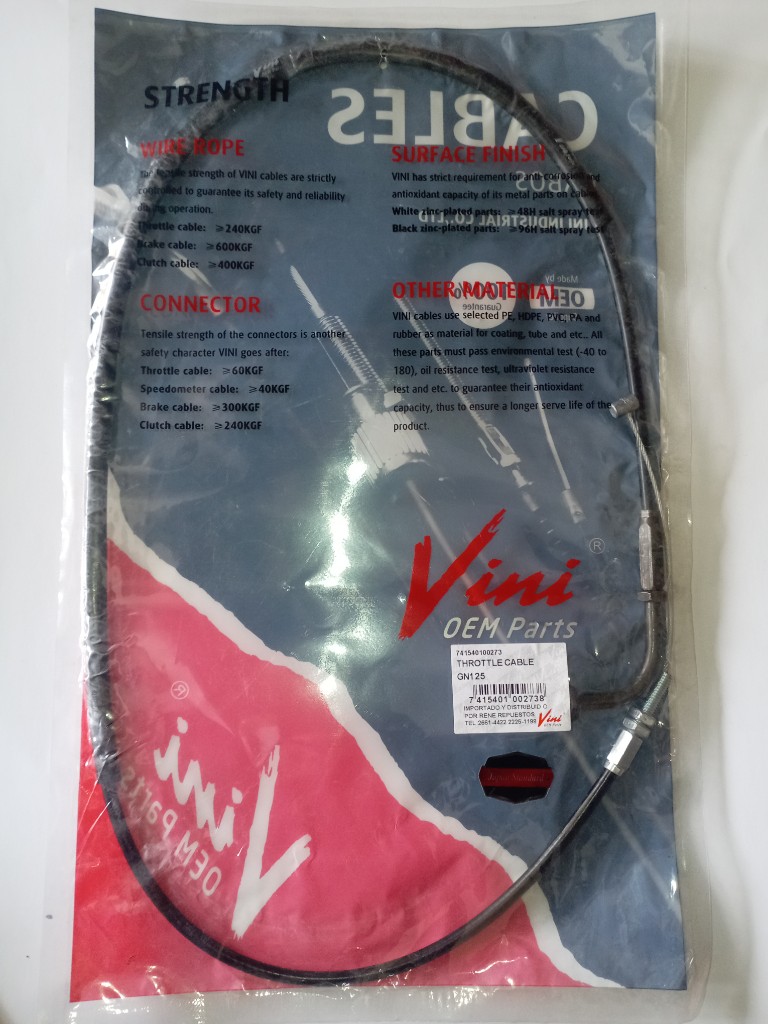 Cable acelerador GN125