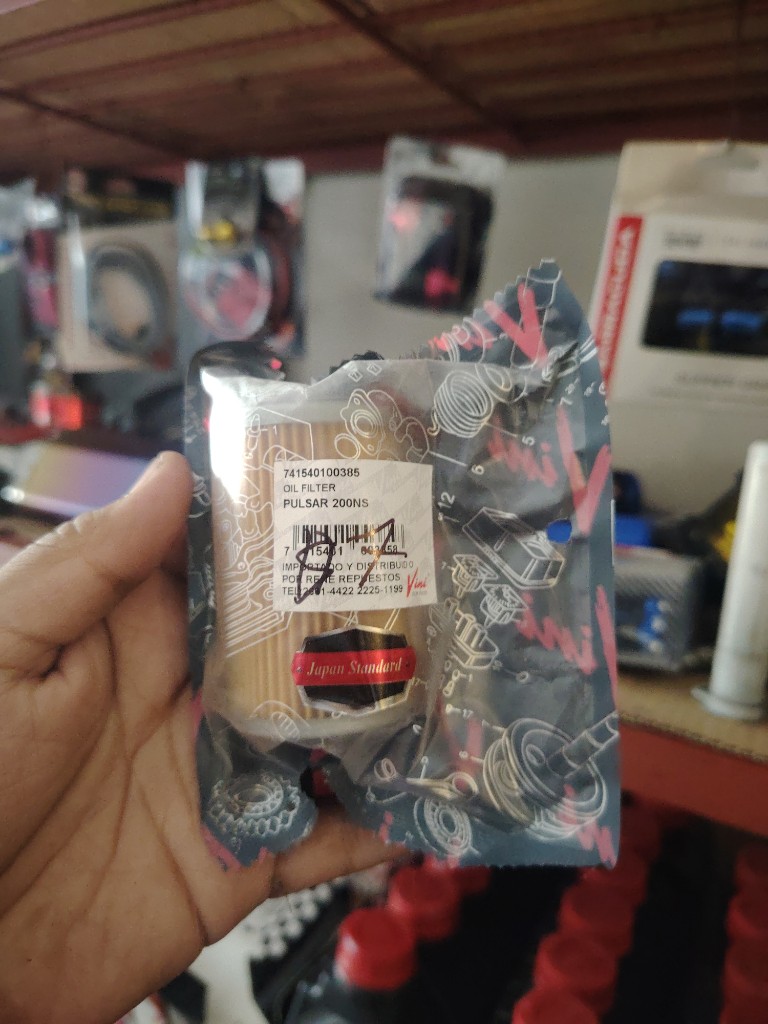 filtro de aceite Pulsar 200NS