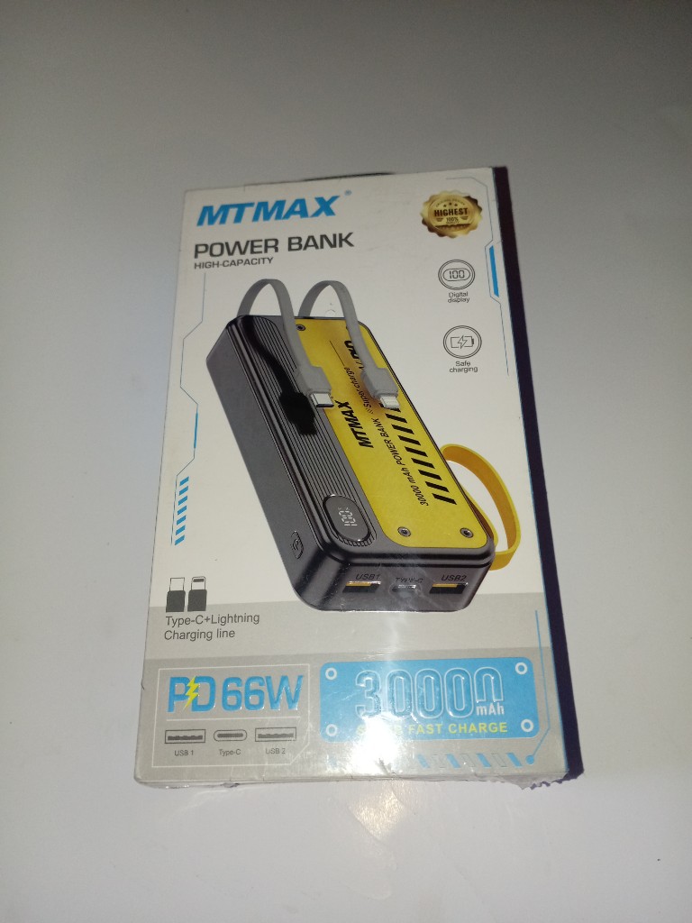 Cargador portátil carga rapida