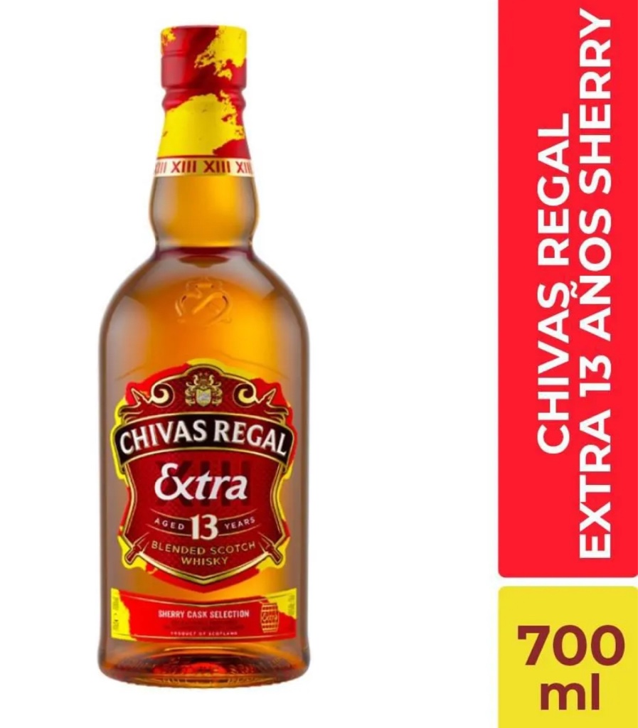 CHIVA ESTRA 13 AÑOS 750ml LICORERA