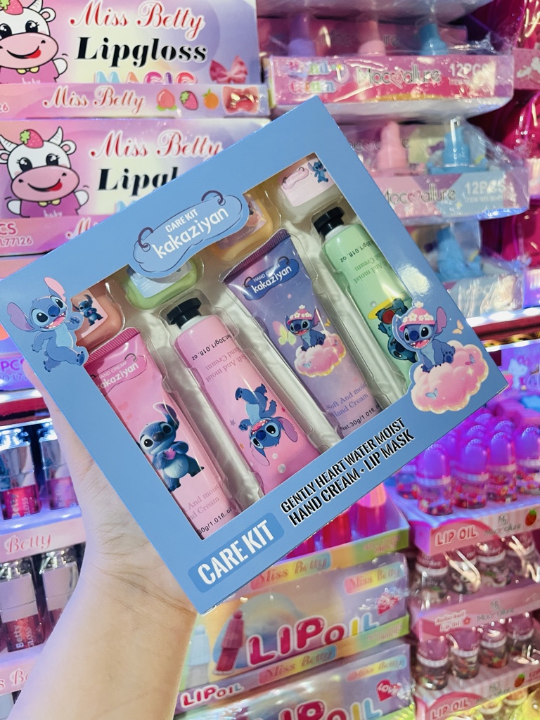 Set Cremita y bálsamo Stitch💙