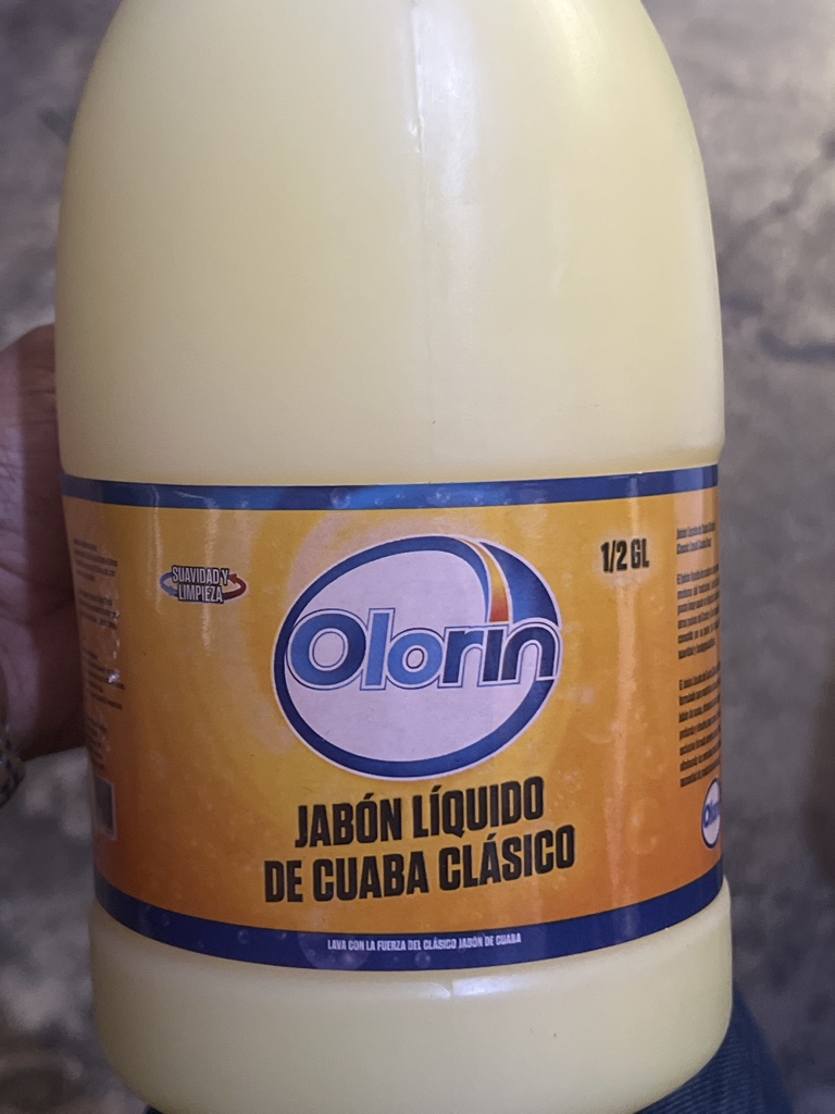 Olorin jabon liquido cuaba