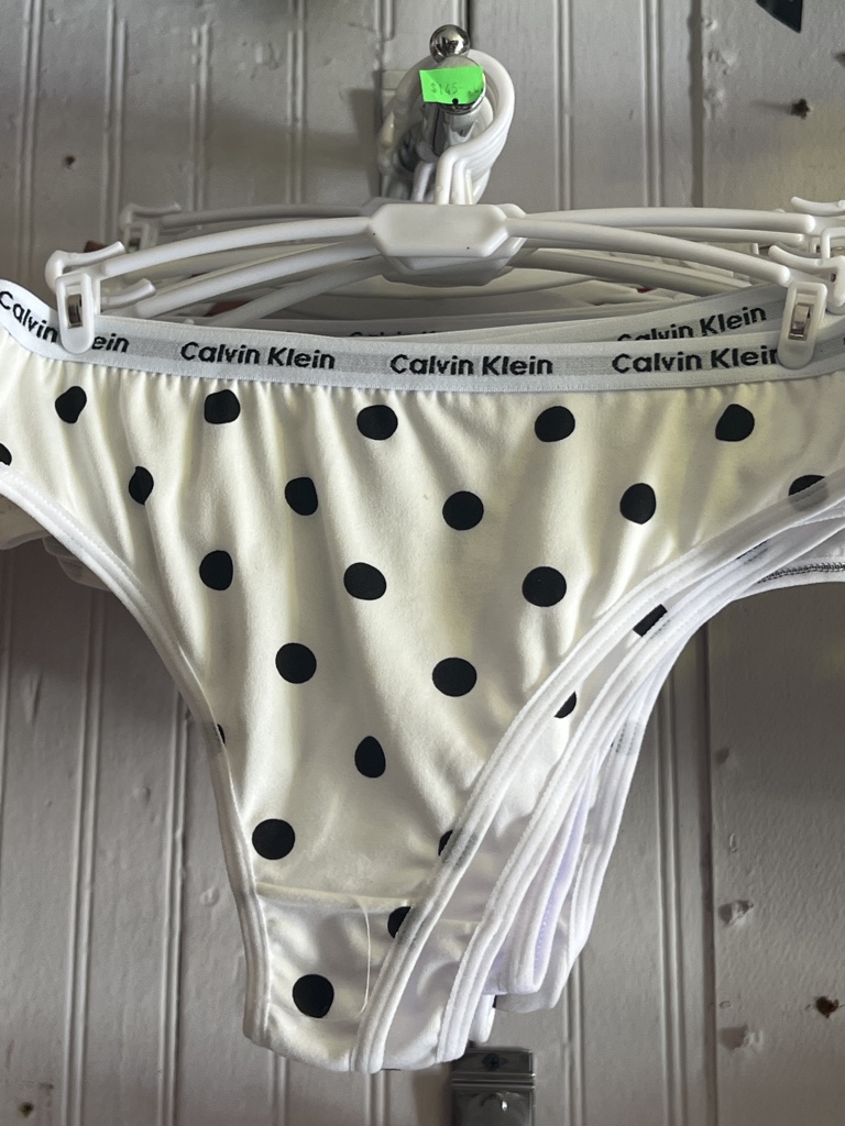 Calvin Klein panty , puntos negros