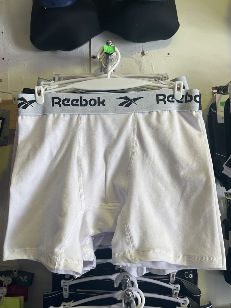 Boxer d hombre blanco