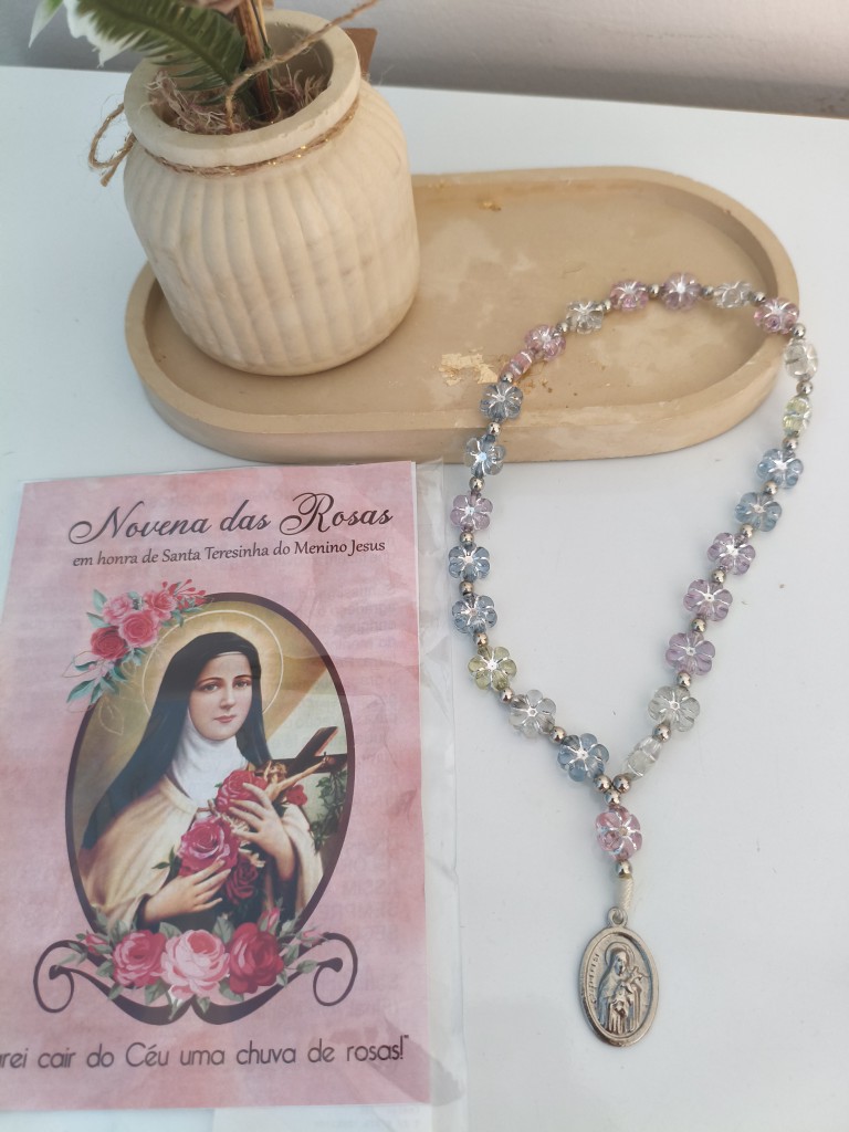 Terço coroa Novena das Rosas