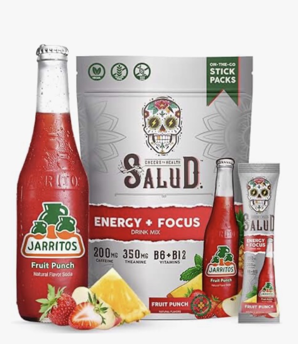 Salud Energy + Focus (Fruit Punch) 6 Servings.