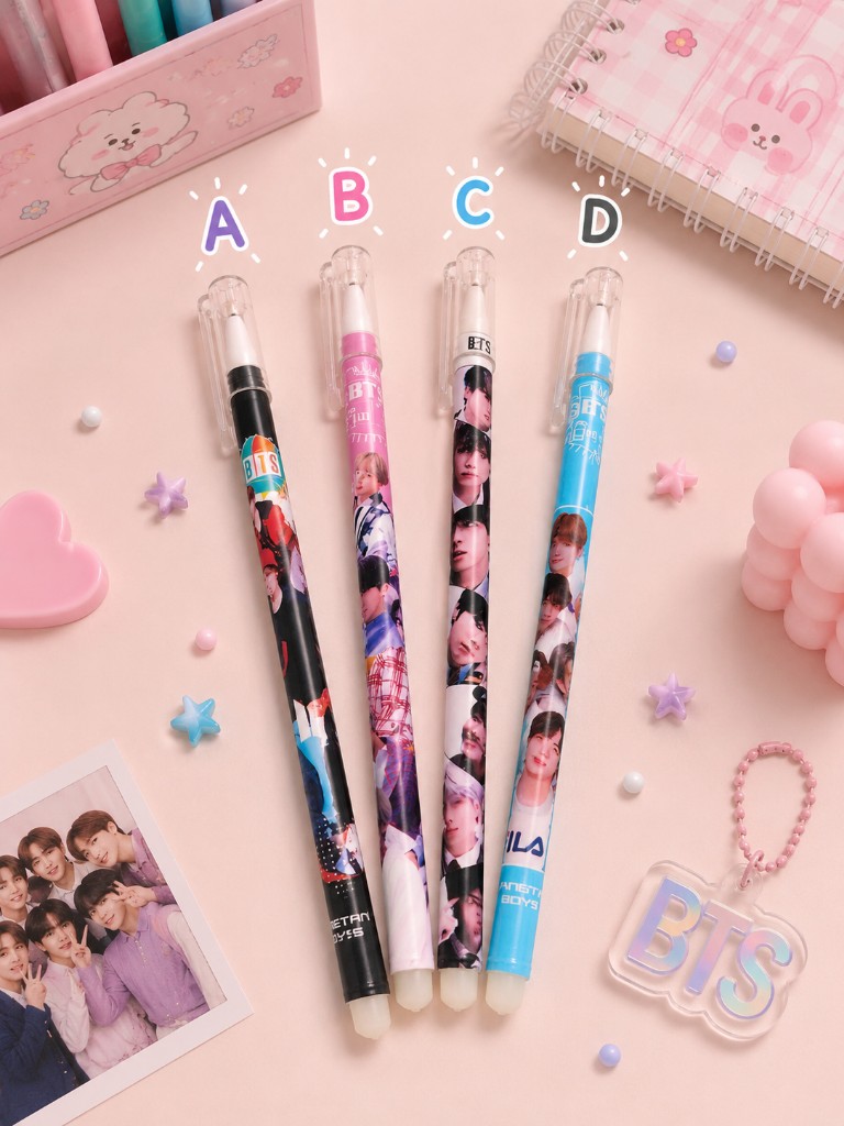 Lapicera Borrable BTS