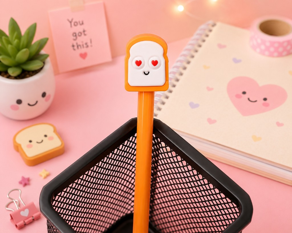 Lápiz Pan Kawaii 🍞
