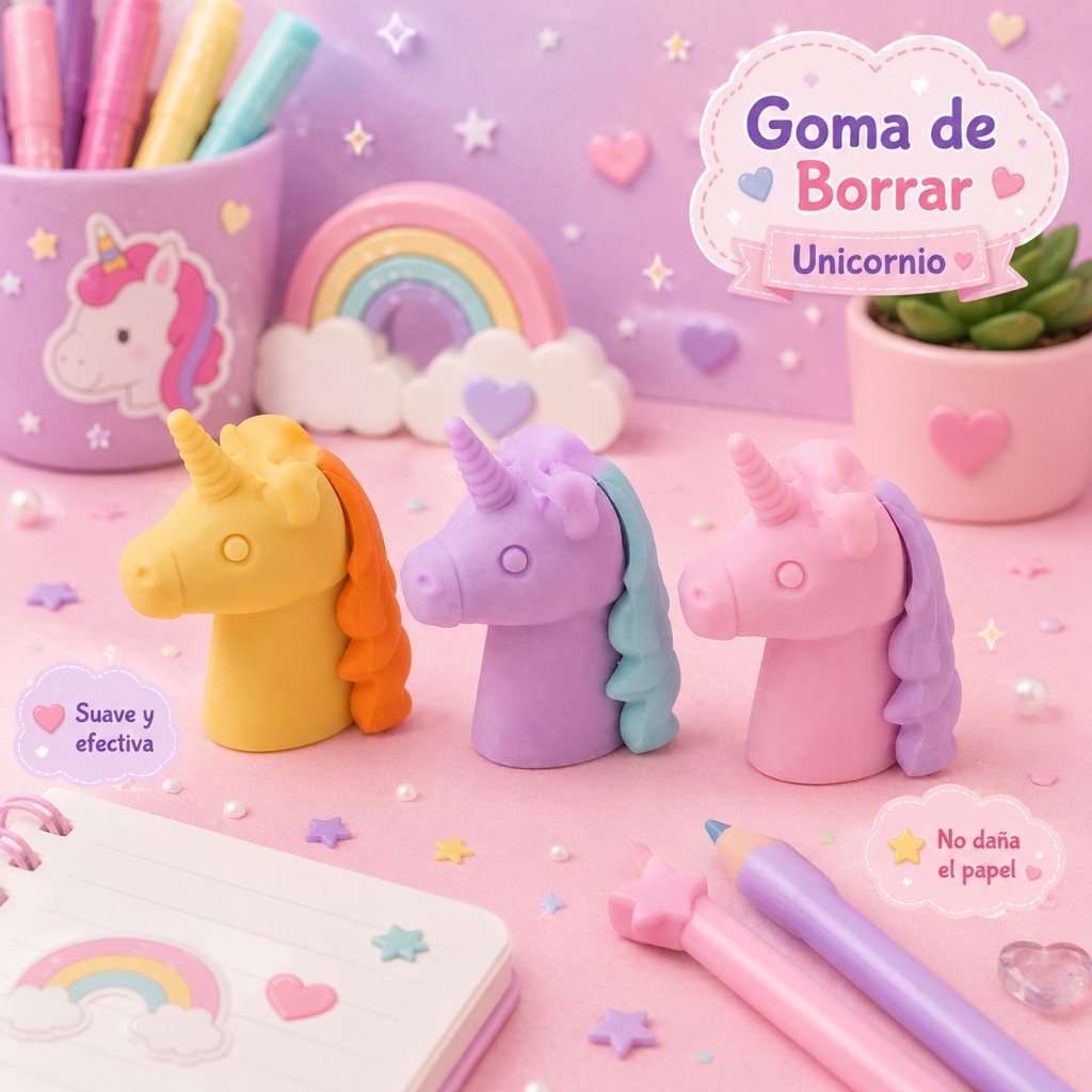 Goma de Borrar 🦄