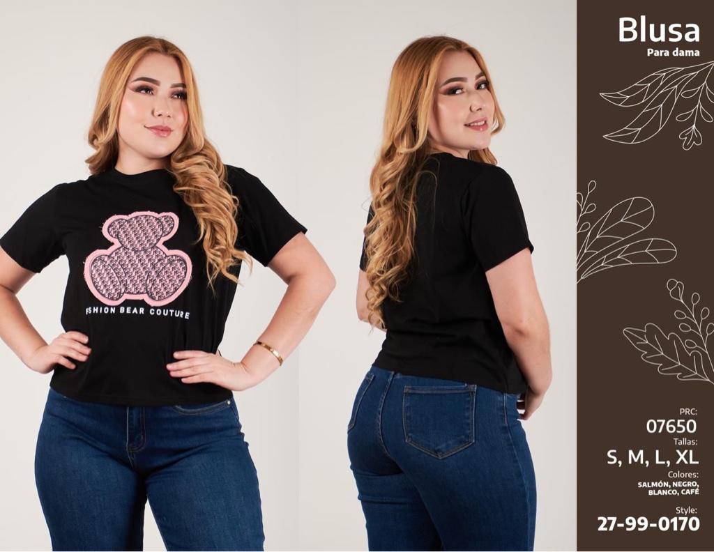Blusa Ally Apparel Osito