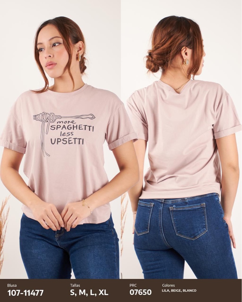 Blusa Ally Apparel Moñito