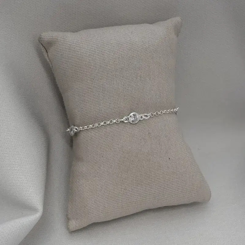 PULSEIRA ZIRCONIAS CRISTAL