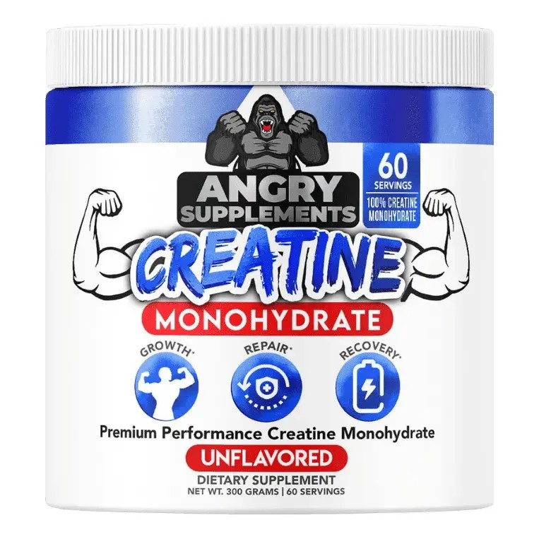 CREATINE MONOHYDRATE ANGRY 60SERV