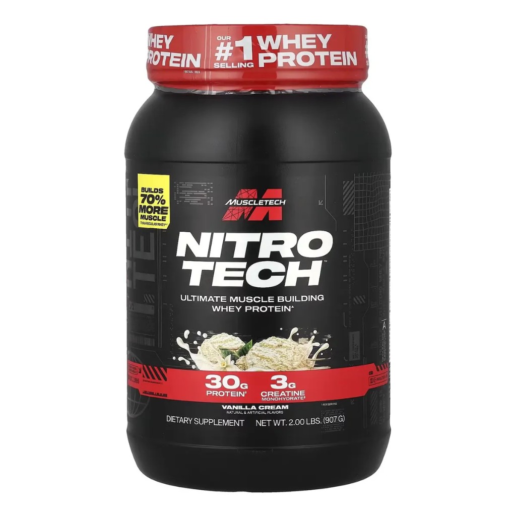 NITRO TECH WHEY PROTEIN 2LBS MUSCLETECH