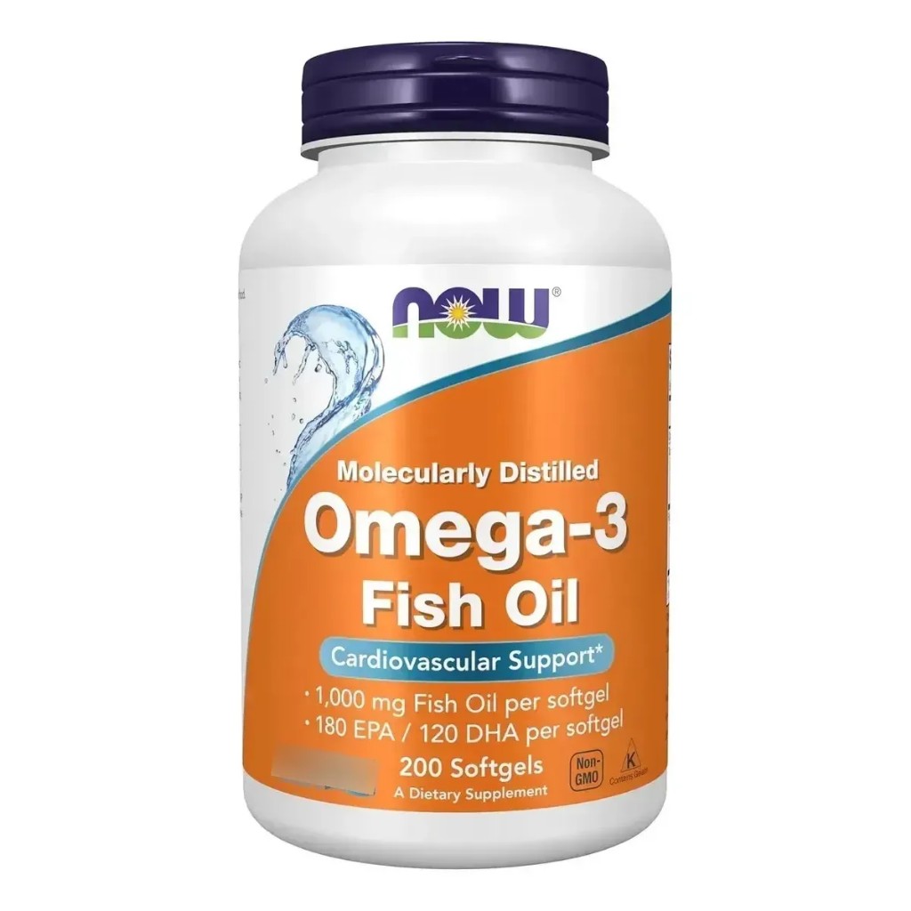 OMEGA-3 FISH OIL NOW 100 CAPS